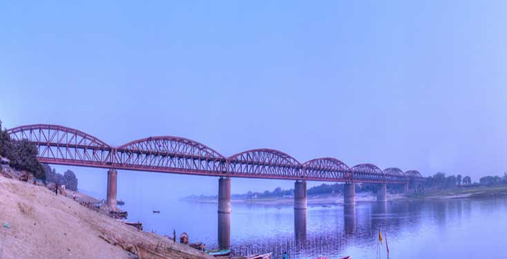 photos of malviya bridge varanasi